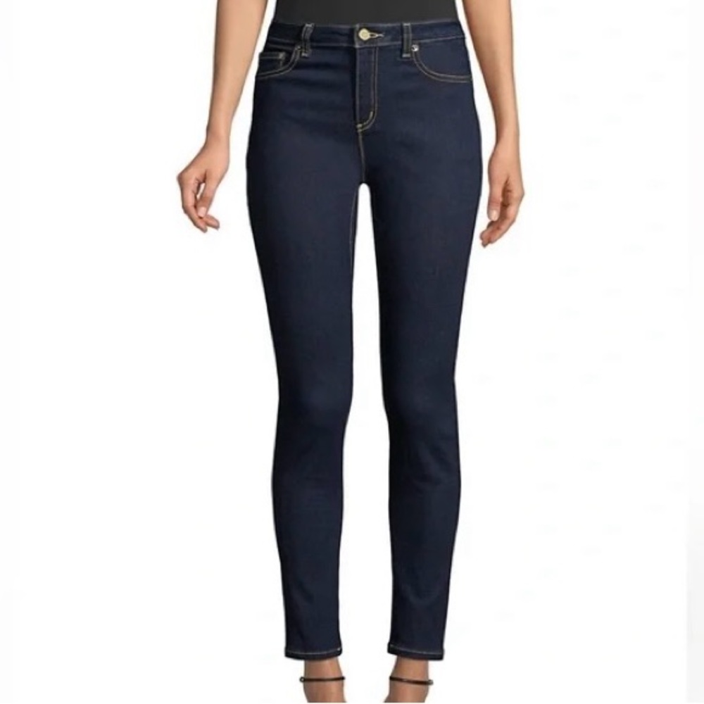 Michael Kors Dark Indigo Straight Leg Jeans